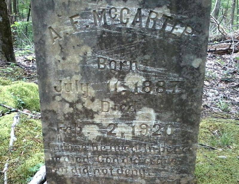 Burton Ogle (Old Sugarlands) Cemetery
