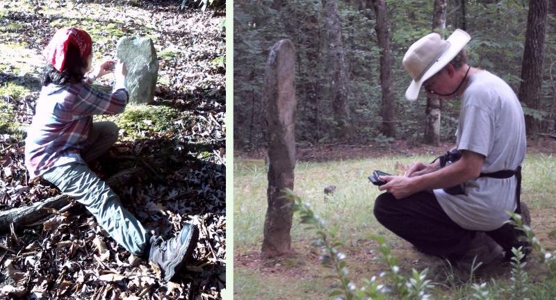 Renée and Jim working